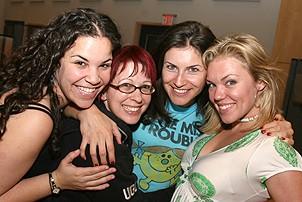 Photo Op - Grease Recording Session - Lindsay Mendez - Kirsten Wyatt - Jenny Powers - Robyn Hurder