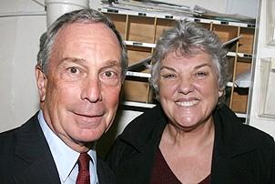 Photo Op - Mayor Bloomberg at Jersey Boys - Michael Bloomberg - Tyne Daly