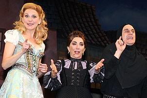 Photo Op - Young Frankenstein opens in Seattle - cc -Sutton Foster - Andrea Martin - Christopher Fitzgerald