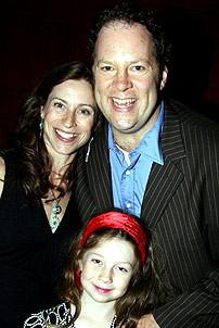 Photo Op - Young Frankenstein opens in Seattle - Paula Hensley (wife) Shuler Hensley - (daughter) Skyler
