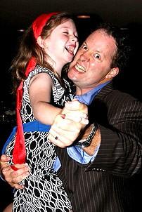 Photo Op - Young Frankenstein opens in Seattle - Shuler Hensley - (daughter) Skyler