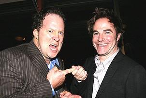Photo Op - Young Frankenstein opens in Seattle - Shuler Hensley - Roger Bart 2 