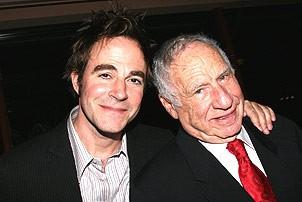 Photo Op - Young Frankenstein opens in Seattle - Roger Bart - Mel Brooks