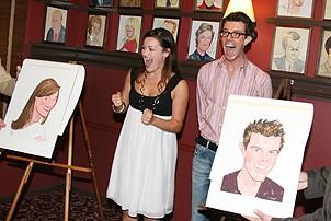 Photo Op - Ashley Brown & Gavin Lee at Sardi's -  Ashley Brown - Gavin Lee - 1 