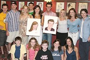 Photo Op - Ashley Brown & Gavin Lee at Sardi's - cast