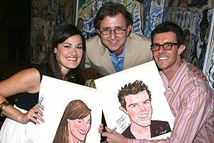 Photo Op - Ashley Brown & Gavin Lee at Sardi's - Ashley Brown - Thomas Schumacher - Gavin Lee 