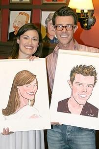 Photo Op - Ashley Brown & Gavin Lee at Sardi's - Ashley Brown - Gavin Lee - 2