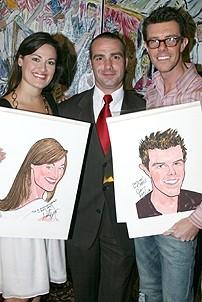 Photo Op - Ashley Brown & Gavin Lee at Sardi's - Ashley Brown - Sean Ricketts - Gavin Lee