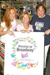 Photo Op - Mamma Mia! Fed Ex Event - Carolee Carmello - Carey Anderson - Gina Ferrall