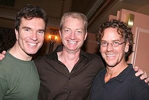 Photo Op - Mamma Mia! Fed Ex Event - Christopher Shyer - Ben Livingston - Pearce Bunting