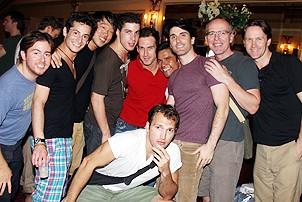 Photo Op - Mamma Mia! Fed Ex Event - boys