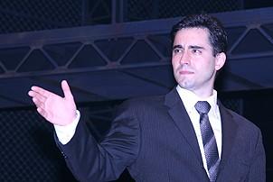 Photo Op - Jersey Boys Million-th Customer - John Lloyd Young