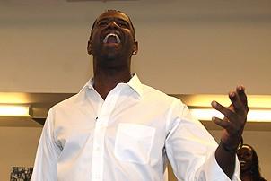 Photo Op - Brian McKnight in Chicago press event - Brian McKnight (singing)