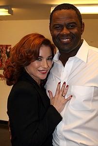 Photo Op - Brian McKnight in Chicago press event - Michelle DeJean - Brian McKnight 