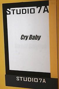 Photo Op - Cry-Baby Rehearsal - Studio 7A sign
