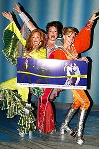 Photo Op - Mamma Mia! Outruns The Producers - Carolee Carmello - Gina Ferrall - Judy McLane
