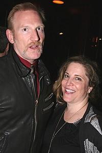 Photo Op - Fuerzabruta opening - David Colman - Claudia Shear