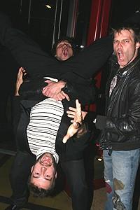 Photo Op - Fuerzabruta opening - Jon Morris - Joshua Kobak - Daniel Case (flip)