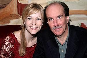 Photo op - Wicked 4th anniversary party - Lisa Brescia - Craig Carnelia