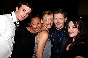 Photo Op - Cry-Baby opening at La Jolla - Charlie Sutton - Mayumi Miguel - Ashley Amber - Spencer Liff - Cameron Adams
