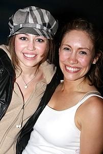 Photo Op - Miley Cyrus at Mamma Mia! - Miley Cyrus - Meghann Dreyfuss