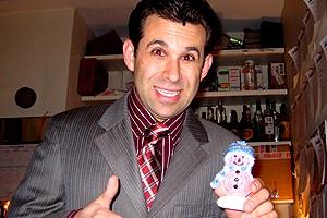 Photo Op - Holidays at Jersey Boys - Eric Gutman - Frosty 