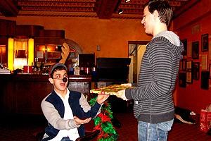 Photo Op - Holidays at Jersey Boys - Michael Longoria - Daniel Reichard