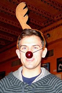 Photo Op - Holidays at Jersey Boys - Daniel Reichard