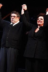 Sopranos Stars at Chicago - cc - Vincent Pastore - Aida Turturro