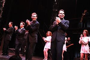 Daniel Reichard's final performance in Jersey Boys - Christian Hoff - Michael Longoria - Daniel Reichard - J. Robert Spencer - 2