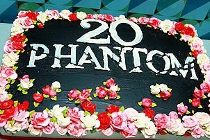 Phantom of the Opera - 20th Anniversary - cake