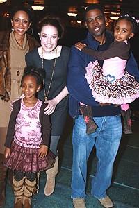 Chris Rock at The Little Mermaid - Malaak - Lola - Sierra Boggess - Chris Rock - Zahra