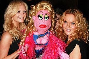 Spice Girls @ Ave Q - Emma Bunton - Geri Halliwell - Lucy the Slut