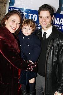 Next to Normal Opening - Tom Kitt - wife Rita Pietropinto - son Michael 