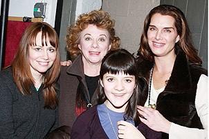 Brooke Shields at August - Brooke Shields - Rondi Reed - Madeleine Martin - Sally Murphy