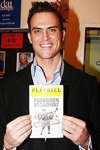 Cheyenne Jackson at Forbidden Broadway - Cheyenne Jackson