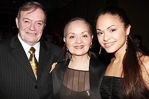 Broadway In the Heights Opening - Karen Olivo - parents
