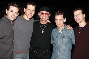 Dion at Jersey Boys - Dion - Eric Gutman - Christian Hoff - Michael Longoria - Dominic Nolfi 