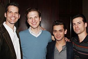 Jersey Boys Celebrate 1000 - J. Robert Spencer - Sebastian Arcelus - Michael Longoria - Dominic Nolif