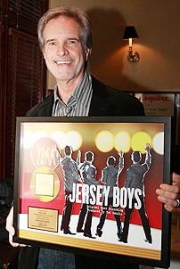 Jersey Boys Celebrate 1000 - Bob Gaudio (with plaque)