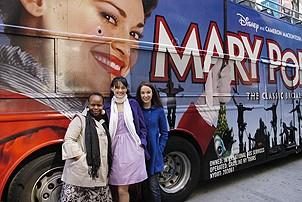 Disney Bus - Tshidi Manye - Ashley Brown - Sierra Boggess 