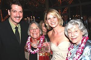 South Pacific opening - Paulo Szot - Kelli O'Hara - Mary Rodgers - Alice Hammerstein Mathias