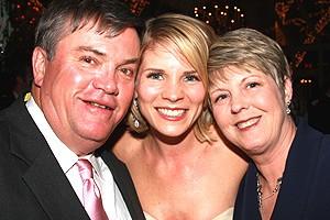 South Pacific opening - Kelli O'Hara - parents Pat and Laura