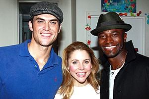 Taye Diggs at Xanadu - Cheyenne Jackson - Kerry Butler - Taye Diggs