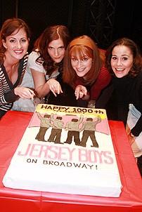 Jersey Boys Official 1000 Perfs - Heather Ferguson - Bridget Berger - Erica Piccininni - Sara Schmidt