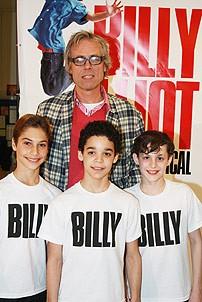 Billy Elliot Meet and Greet - Julian Webber - Kiril Kulish - David Alvarez - Trent Kowalik 