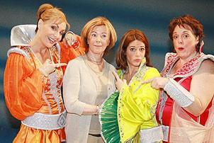Frida at Mamma Mia - Judy McLane - Heidi Godt - Fina Ferrall - Frida