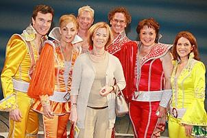 Frida at Mamma Mia - Frida - Christopher Shyer - Judy McLane - Ben Livingstone - Pearce Bunting - Gina Ferrall - Heidi Godt