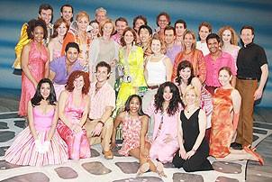 Frida at Mamma Mia - cast