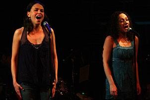 Sutton Foster at Joe's Pub - Sutton Foster - Megan McGinnis (performing)